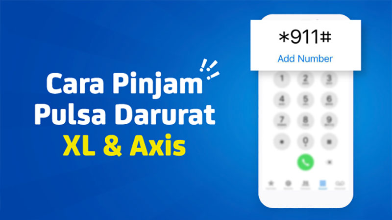 Cara Pinjam Pulsa XL
