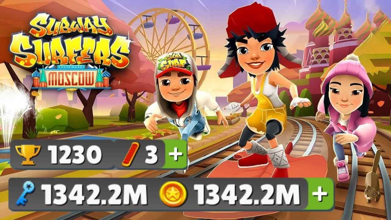 subway surfers mod apk koin dan kunci tak terbatas