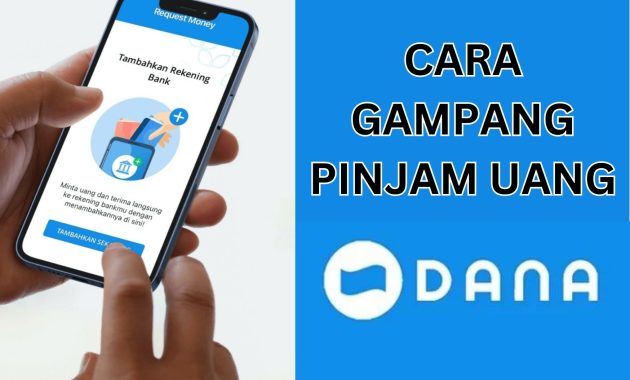 cara pinjam uang di aplikasi DANA