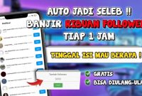 Cara menambah followers IG dengan username saja
