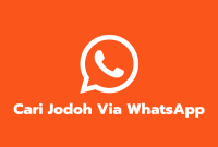 Cari jodoh via WhatsApp