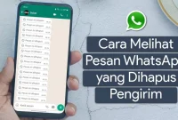 pesan ini telah dihapus tanpa aplikasi
