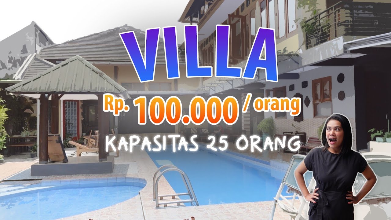 villa murah di Jogja untuk rombongan