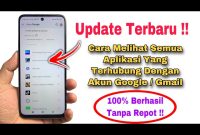 cara mengetahui aplikasi dan layanan yang terhubung ke akun gmail