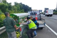 Cerita Tak Disangka Tukang Bakso Dorong Gerobak Sampai Masuk Tol