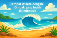 tempat wisata yang memiliki ombak yang indah terdapat di daerah